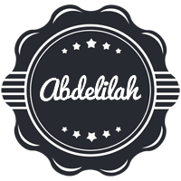 Abdelilah badge logo