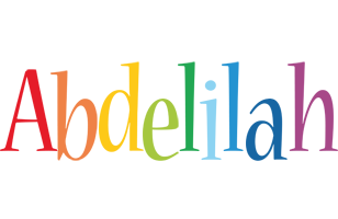 Abdelilah birthday logo