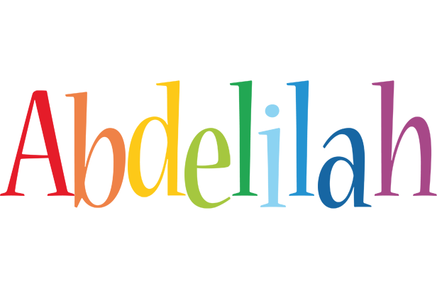 Abdelilah birthday logo