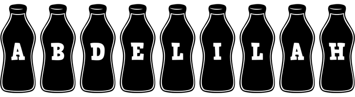 Abdelilah bottle logo