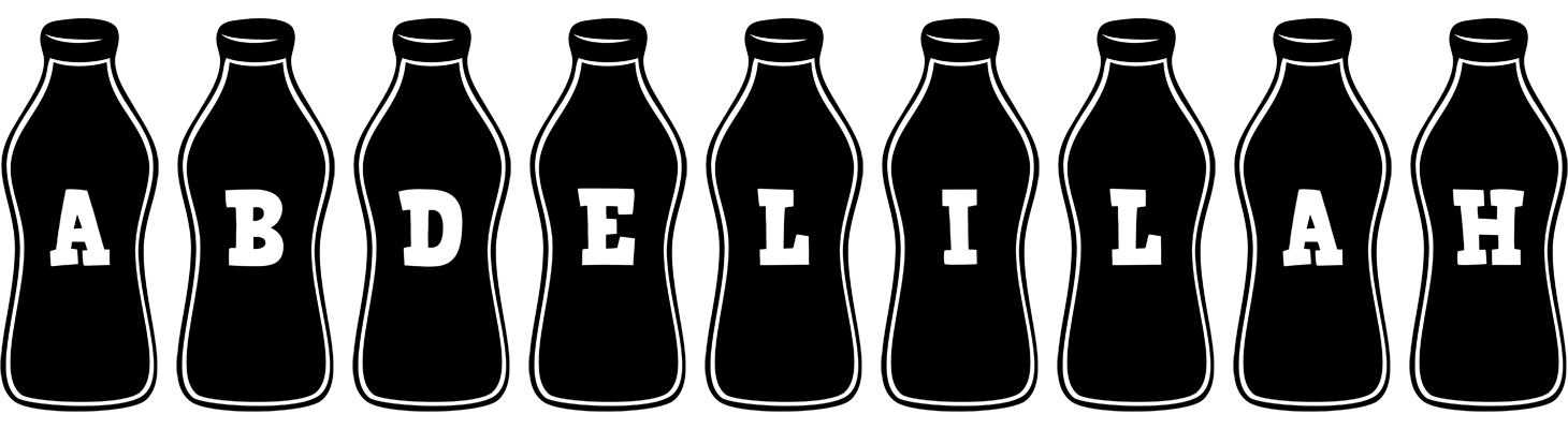 Abdelilah bottle logo