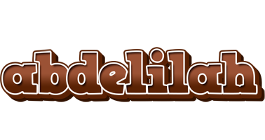 Abdelilah brownie logo