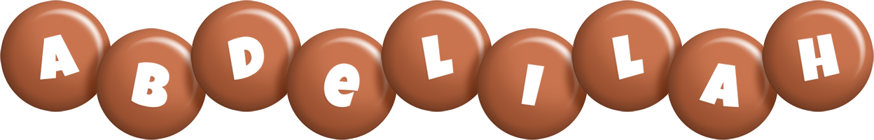 Abdelilah candy-brown logo