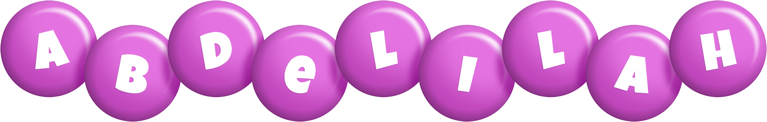 Abdelilah candy-purple logo