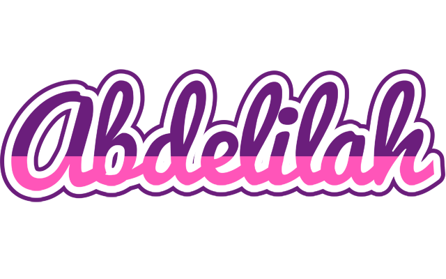 Abdelilah cheerful logo