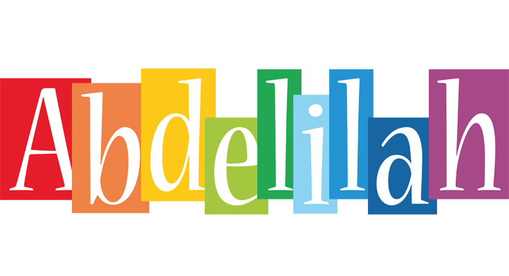 Abdelilah colors logo