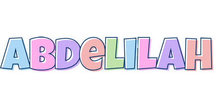 Abdelilah pastel logo