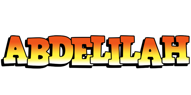 Abdelilah sunset logo