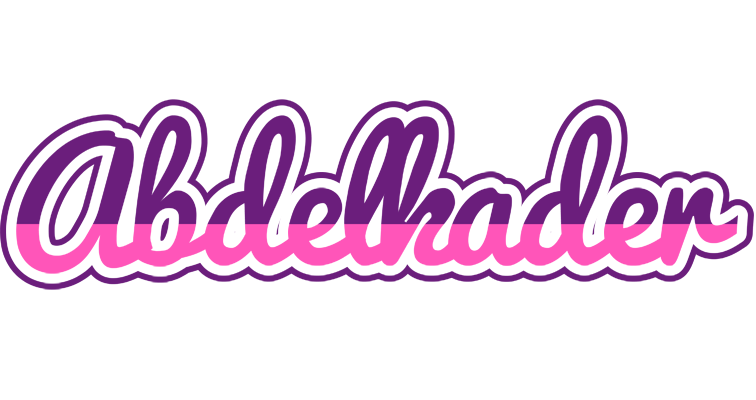 Abdelkader cheerful logo