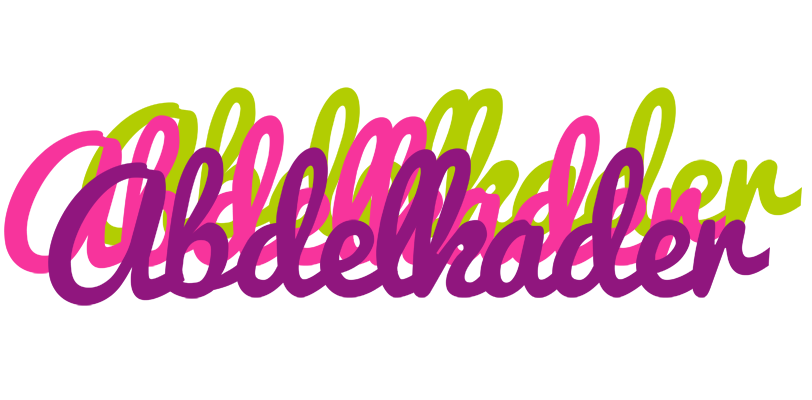 Abdelkader flowers logo