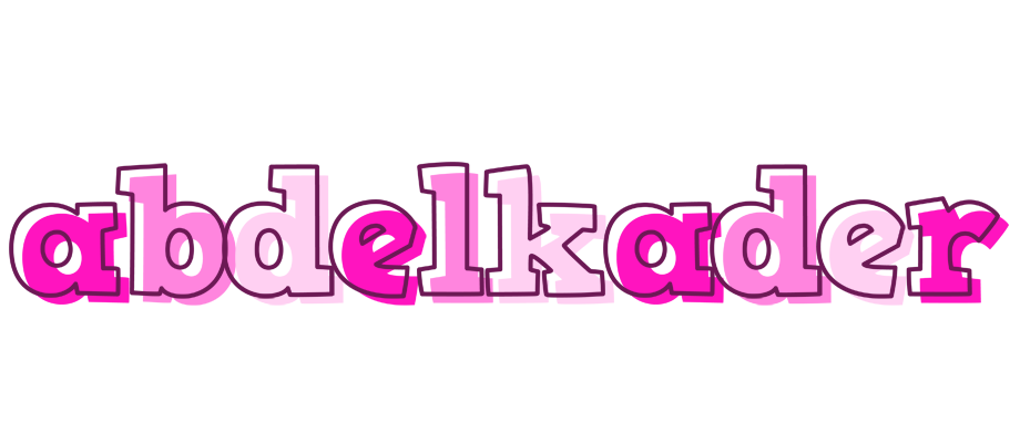 Abdelkader hello logo