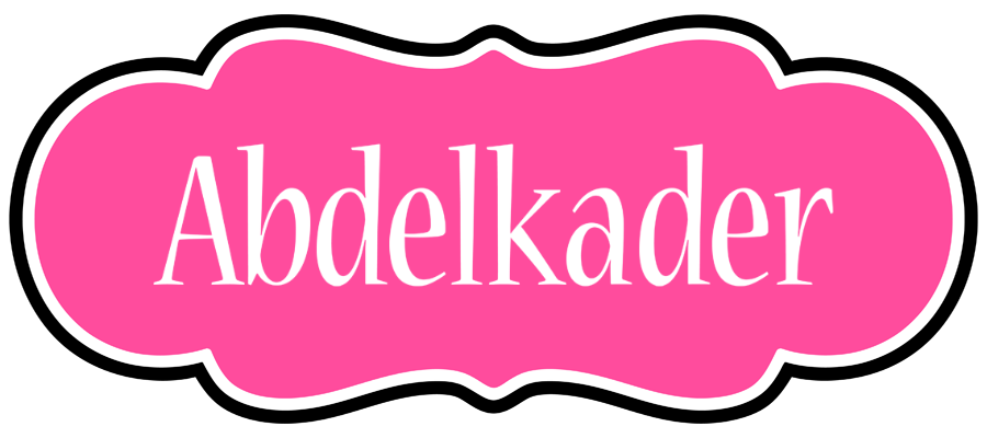 Abdelkader invitation logo