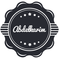 Abdelkarim badge logo