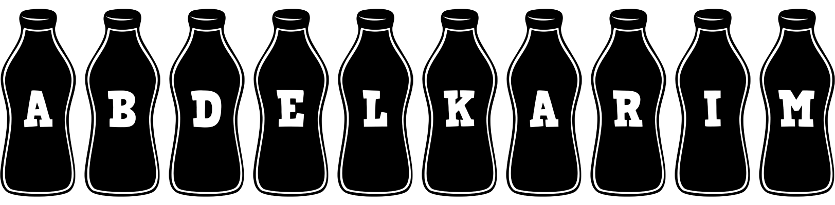 Abdelkarim bottle logo