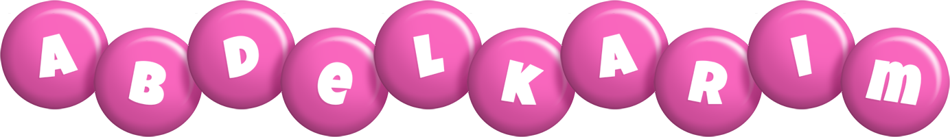 Abdelkarim candy-pink logo