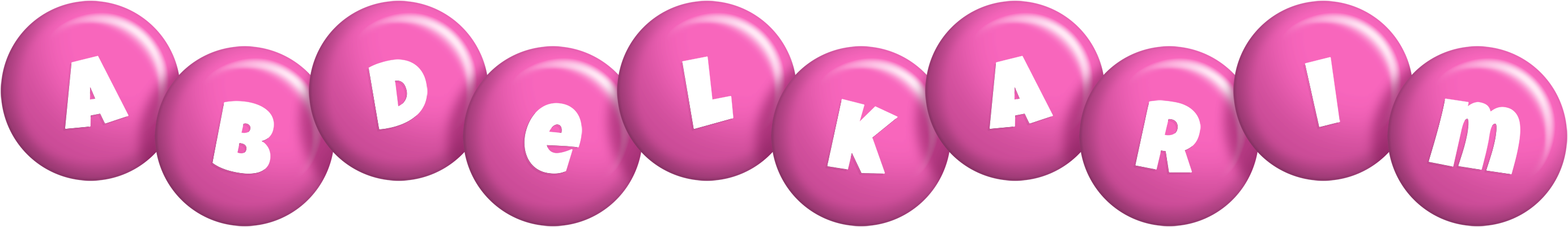 Abdelkarim candy-pink logo