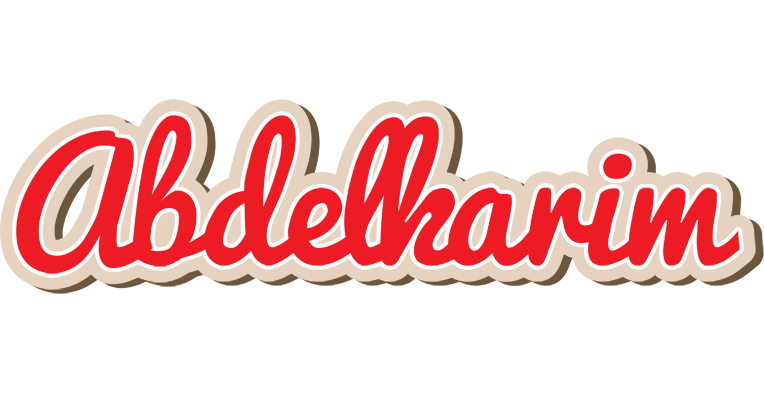 Abdelkarim chocolate logo