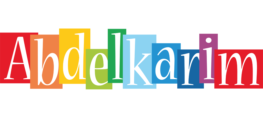 Abdelkarim colors logo