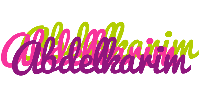 Abdelkarim flowers logo