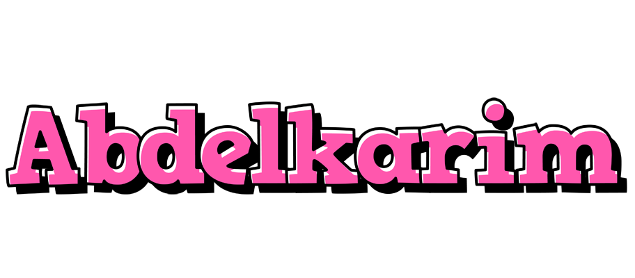 Abdelkarim girlish logo