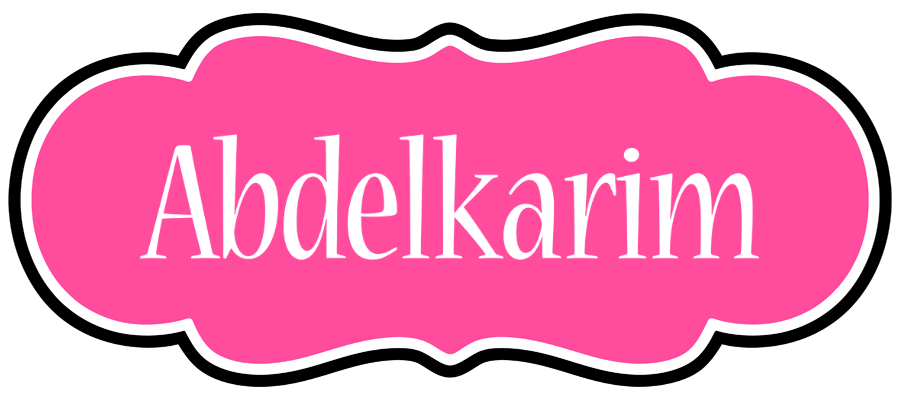 Abdelkarim invitation logo
