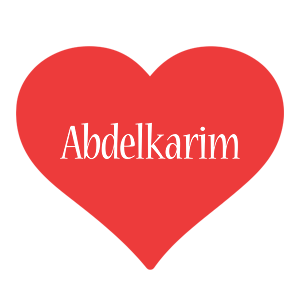 Abdelkarim love logo