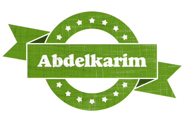 Abdelkarim natural logo