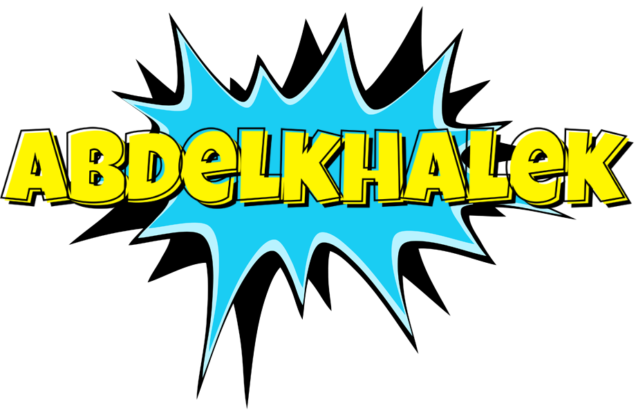 Abdelkhalek amazing logo