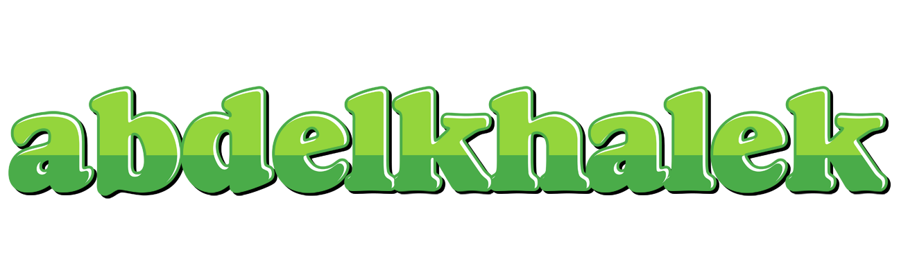 Abdelkhalek apple logo
