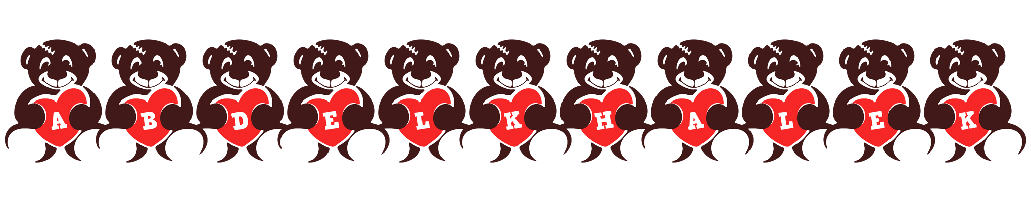 Abdelkhalek bear logo