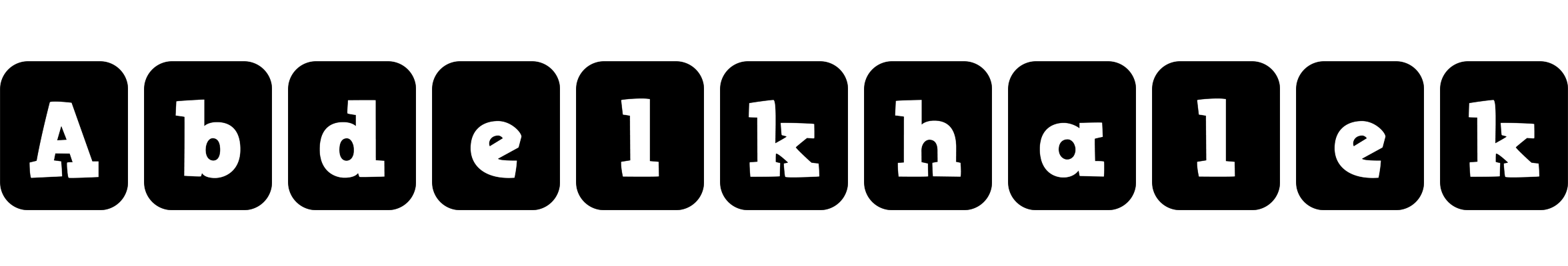 Abdelkhalek box logo