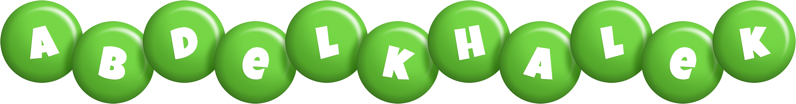 Abdelkhalek candy-green logo