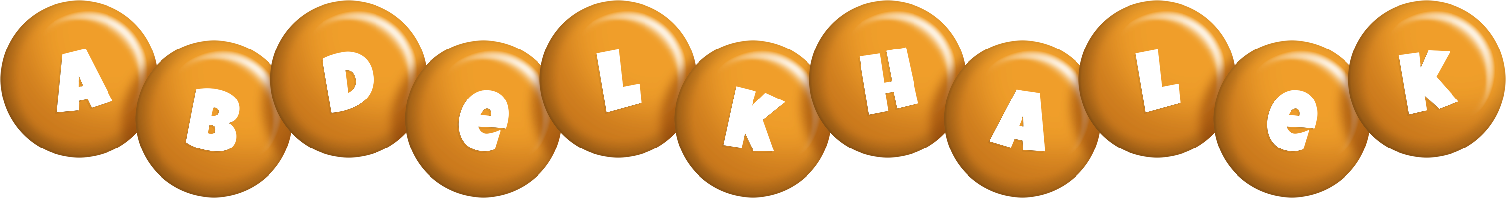 Abdelkhalek candy-orange logo