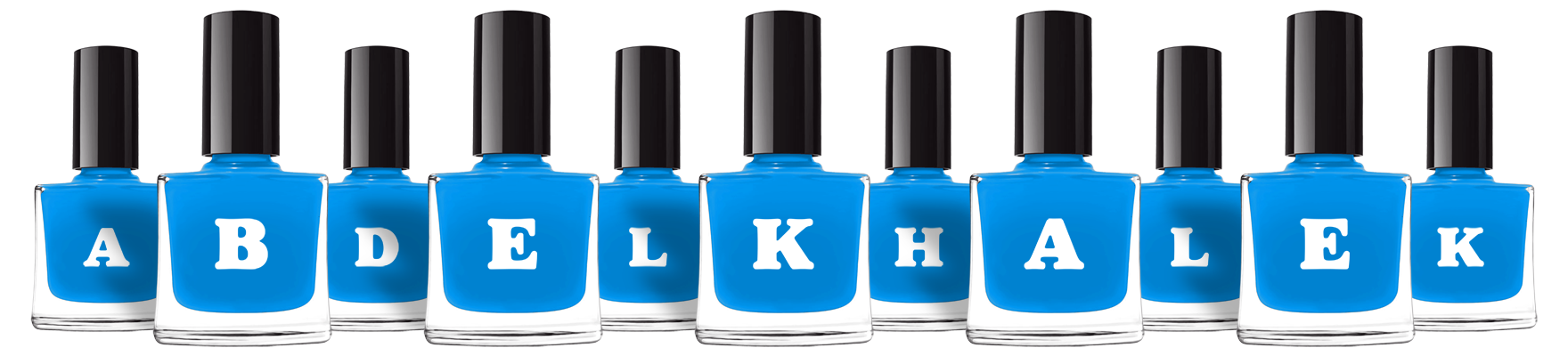Abdelkhalek glossy logo