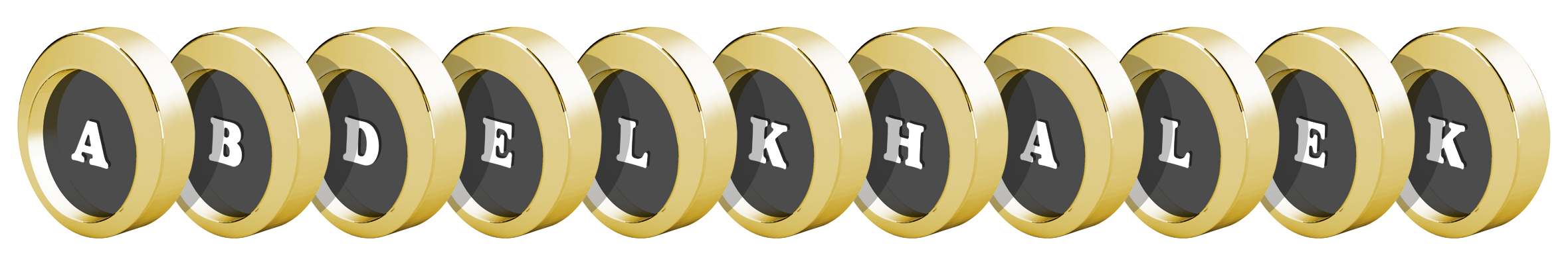 Abdelkhalek gold logo