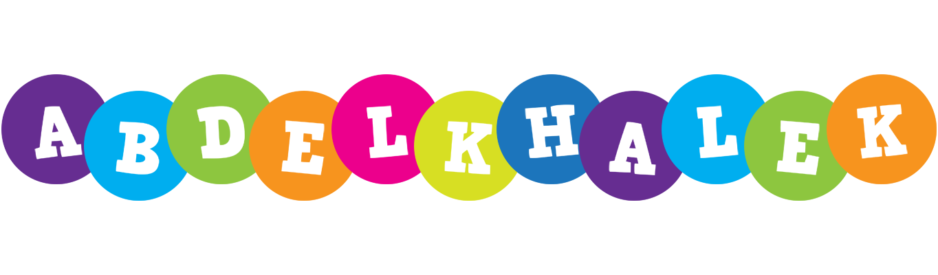 Abdelkhalek happy logo