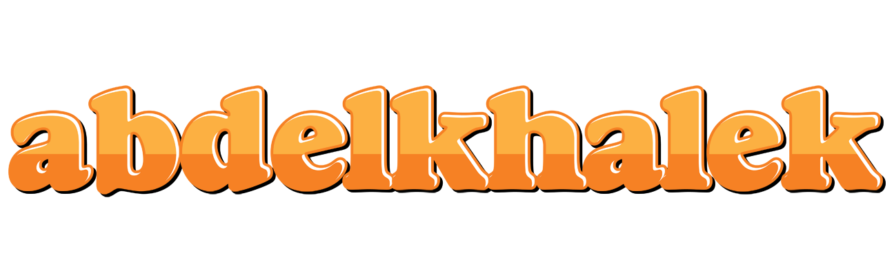 Abdelkhalek orange logo