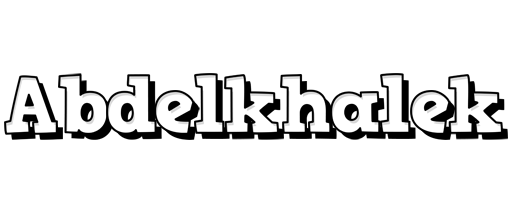 Abdelkhalek snowing logo