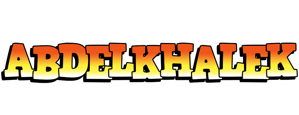 Abdelkhalek sunset logo