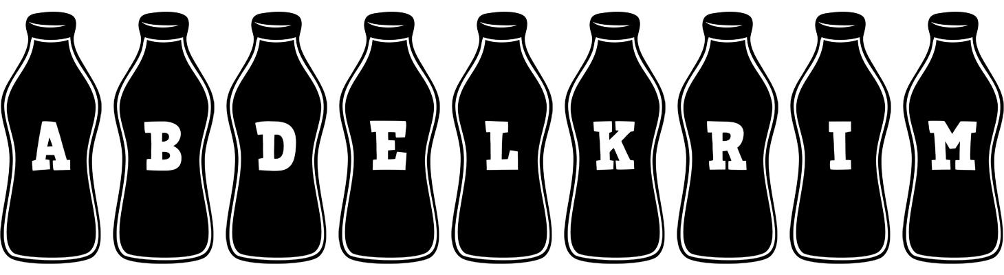 Abdelkrim bottle logo