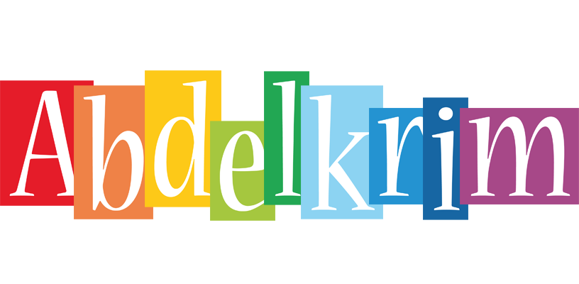 Abdelkrim colors logo