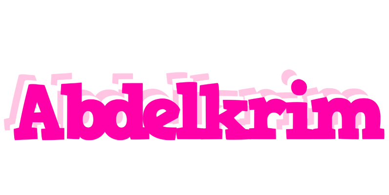 Abdelkrim dancing logo