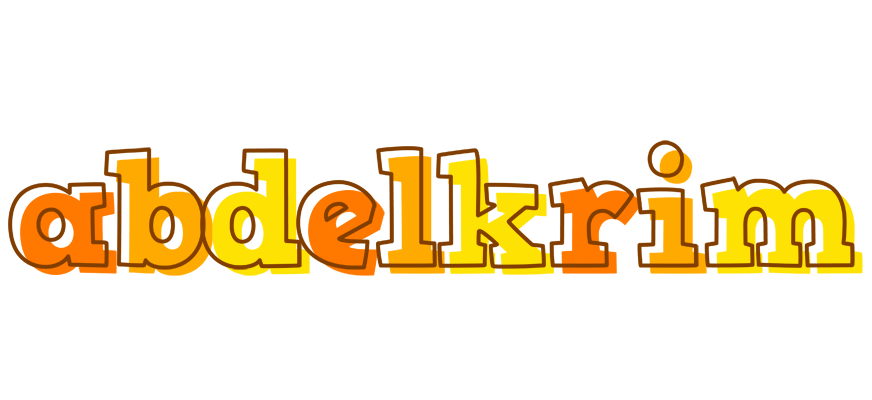 Abdelkrim desert logo
