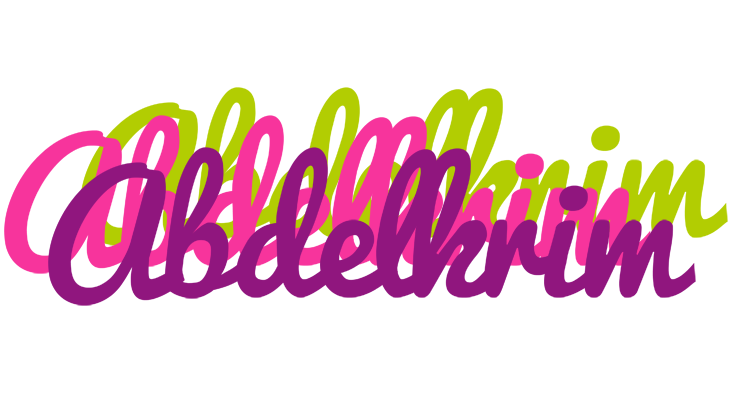 Abdelkrim flowers logo