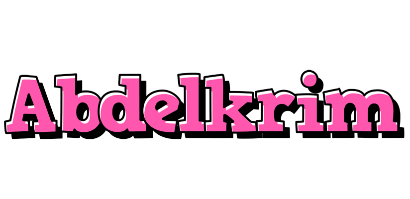 Abdelkrim girlish logo