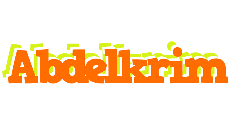 Abdelkrim healthy logo