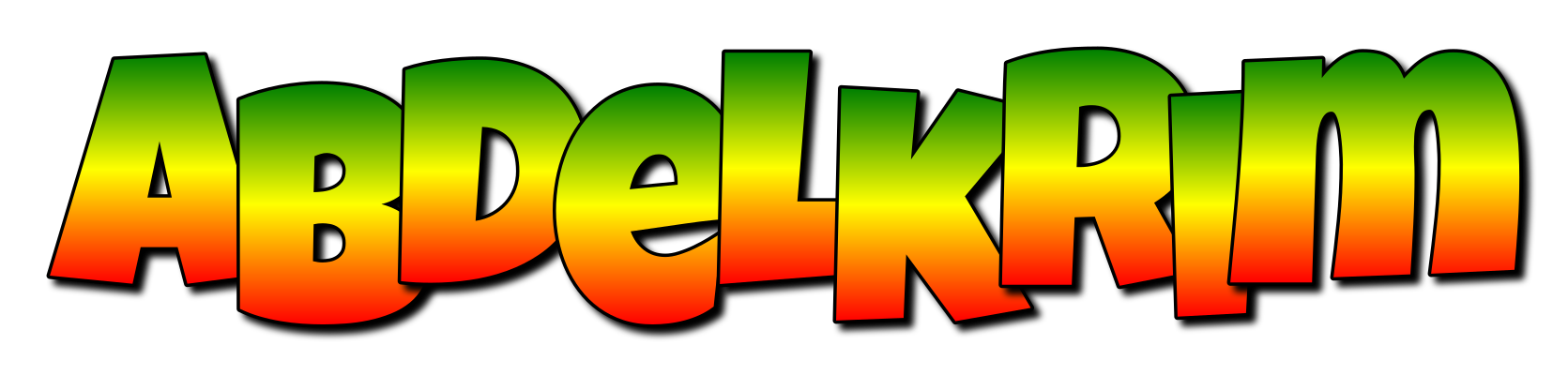 Abdelkrim mango logo