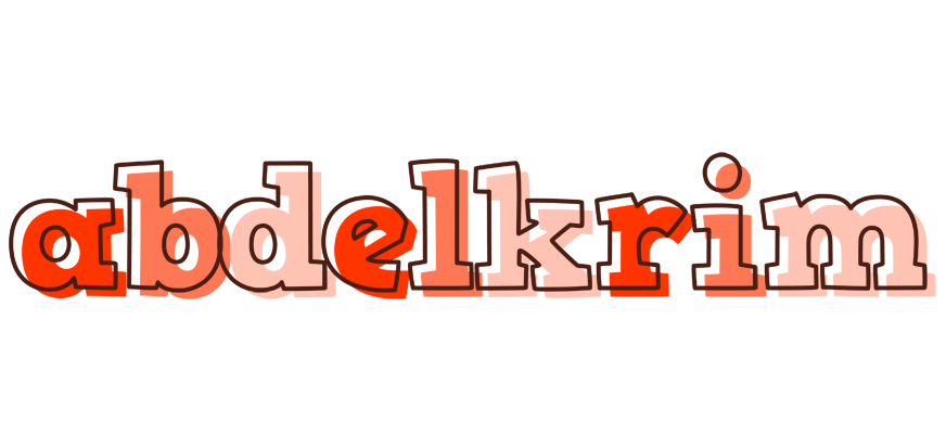 Abdelkrim paint logo