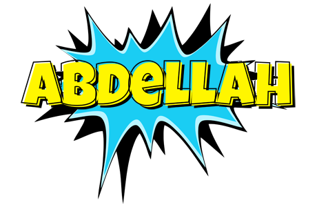 Abdellah amazing logo