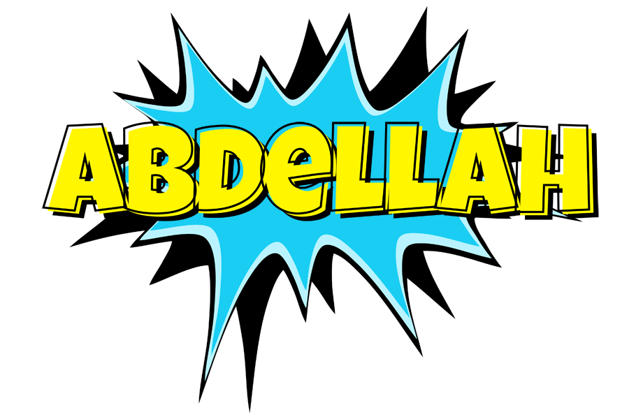 Abdellah amazing logo